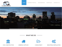 Tablet Screenshot of ggassociatesng.com